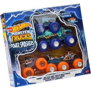Hot Wheels Monster Trucks Energia Demolicao+reboque 1:64-121411-29150