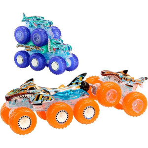 Hot Wheels Monster Trucks Energia Demolicao+reboque 1:64-121411-88461