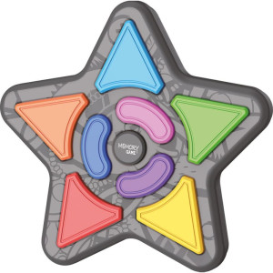 Jogo Da Memoria Estrela 4 Em 1 C/som E Luz-122935-78163