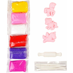 Massa De Eva 6 Cores Sor. Unicornio 60g-122930-63771