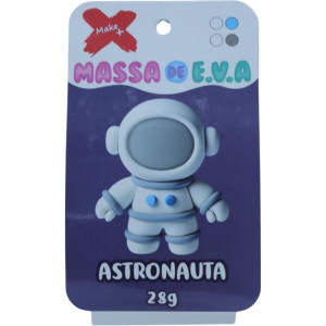 Massa De Eva Astronauta C/04 Cores 28 G