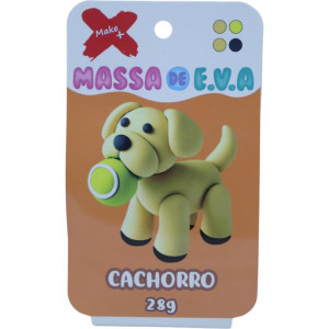 Massa De Eva Cachorro C/04 Cores 28 G-122918-42495