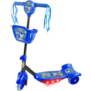 Patinete Astronauta C/luz,som E Cesta-122937-14668