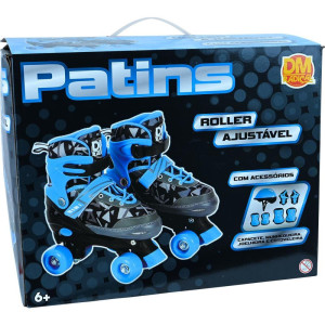 Patins Kit Roller Ajust. Azul N.30-33-122942-87714