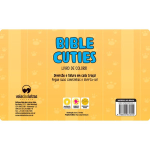 Livro De Colorir Bible Cuties 64p Cd 150g 15x21-123129-82802