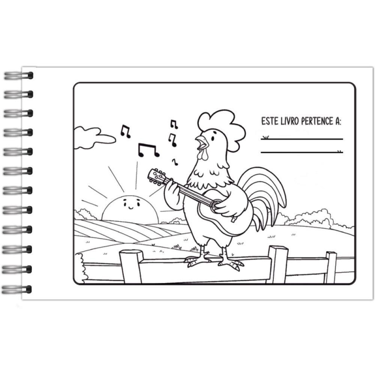 Livro De Colorir Farm Cuties 64p Cd 150g 15x21-123127-40122