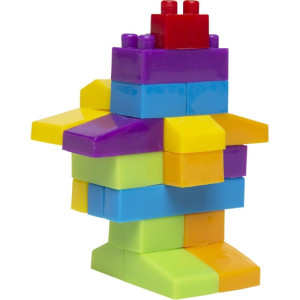 Brinquedo Para Montar Tand Pocket 100 Pecas-123135-46867