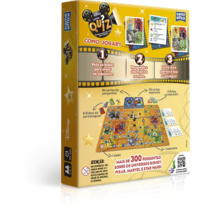 Jogo De Tabuleiro Quiz Da Disney-123137-35893