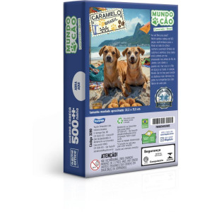 Quebra-cabeca Cartonado Camarelo Brasileiro 500pecas-123145-33349