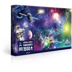 Quebra-cabeca Cartonado Espaco Sideral 1500 Pecas-123141-74841