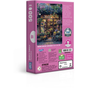 Quebra-cabeca Cartonado Floricultura 500 Pecas-123138-67788