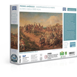 Quebra-cabeca Cartonado Independencia Ou Morte 1000pcs-123144-50551