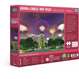 Quebra-cabeca Cartonado Jardins Pela Baia Sing.1000pcs-123140-37992