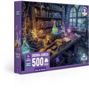 Quebra-cabeca Cartonado Sala De Pocoes 500pecas
