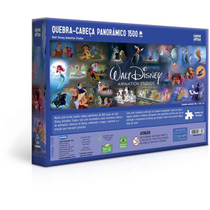 Quebra-cabeca Cartonado Walt Disney Animation 1500pcs-123146-28769