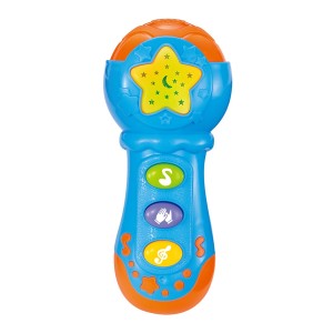 Microfone Com Luz E Som - Multikids Primeira Infância-BR2091-64873