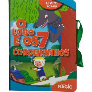 Livro Infantil Ilustrado O Lobo E Os 7 Cordeirinhos