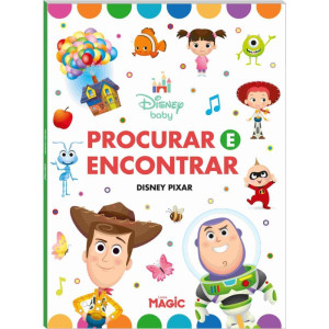 Livro Infantil Ilustrado Pixar Procurar E Encontrar