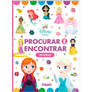 Livro Infantil Ilustrado Princesas Procurar E Encontrar