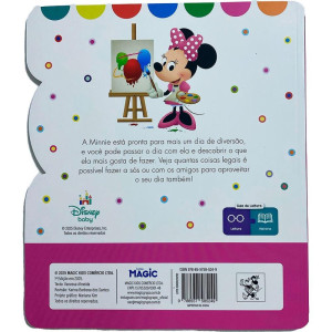 Livro Infantil Ilustrado Um Dia Com A Minnie 19x21cm-123171-20680