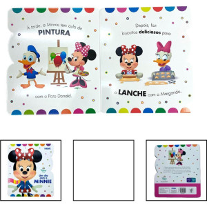 Livro Infantil Ilustrado Um Dia Com A Minnie 19x21cm-123171-74450