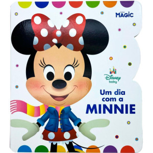 Livro Infantil Ilustrado Um Dia Com A Minnie 19x21cm