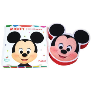 Livro Para Banho Mickey C/esponja 14x14cm-123168-64095