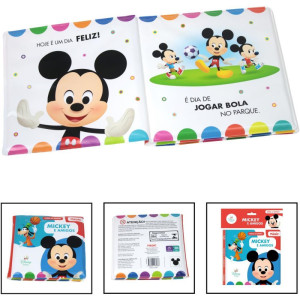 Livro Para Banho Mickey E Amigos 14x14cm-123166-19950