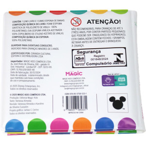Livro Para Banho Minnie C/esponja 14x14cm-123167-71356