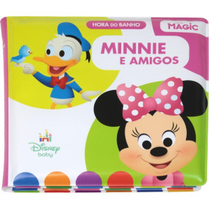 Livro Para Banho Minnie E Amigos 14x14cm-123165-18950