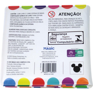 Livro Para Banho Pato Donald C/esponja 14x14cm-123169-31272