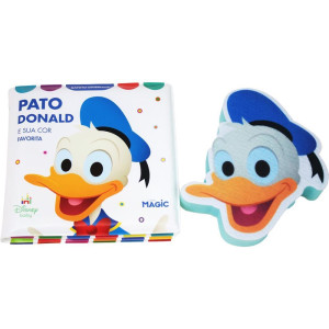 Livro Para Banho Pato Donald C/esponja 14x14cm-123169-49136