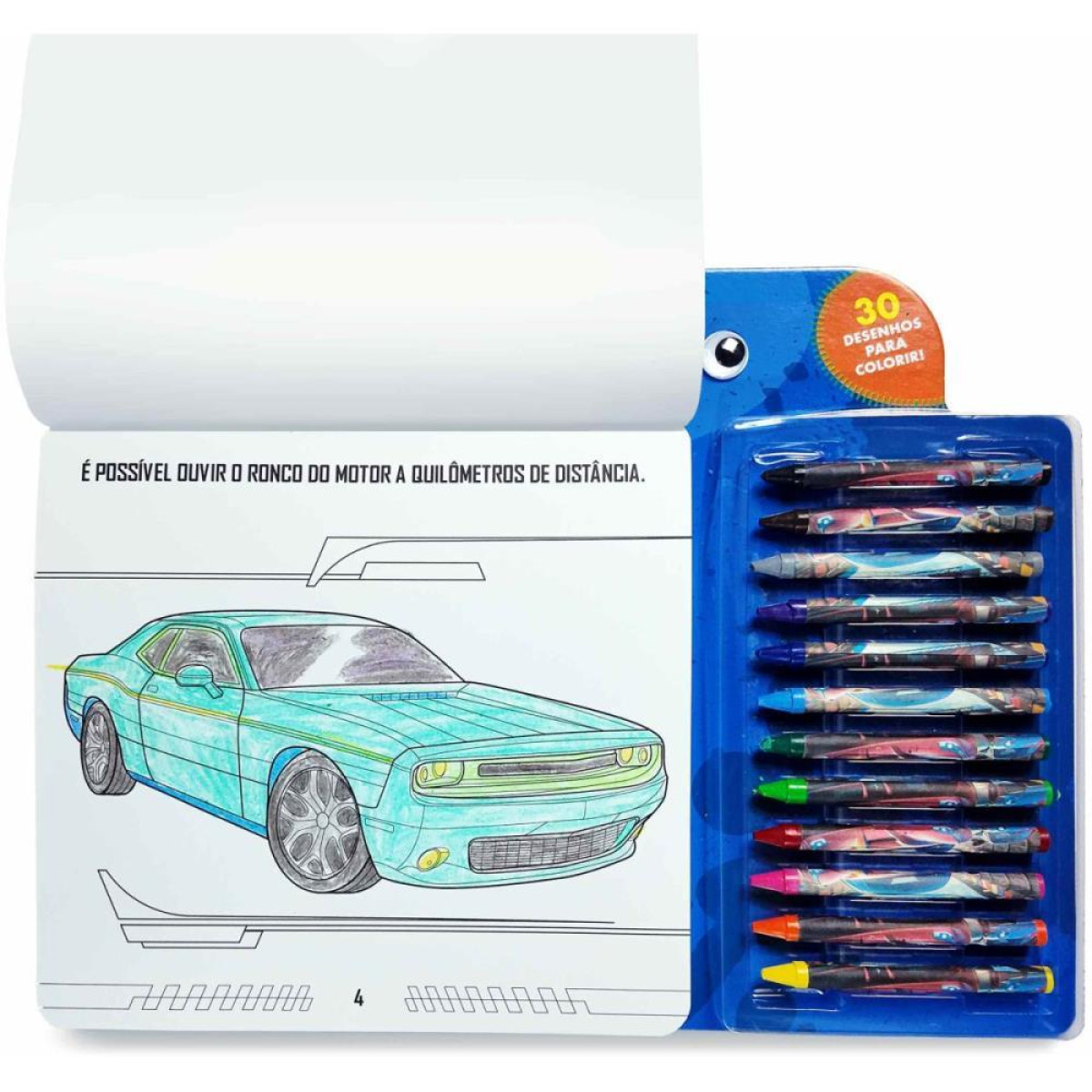 Maleta Para Pintura Colorindo Carros-123184-23420