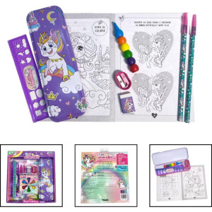 Maleta Para Pintura Unicornios Cor E Diversao-123195-51072