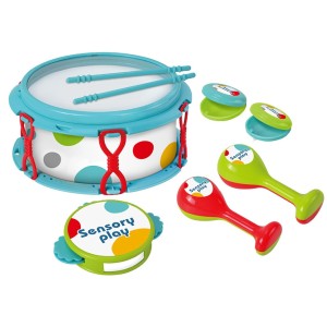 Bateria Com Instrumentos - Multikids Primeira Infância-BR2094-59982