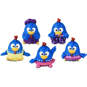 Boneco E Personagem Galinha Pintadinha 6cm C/5 Fig