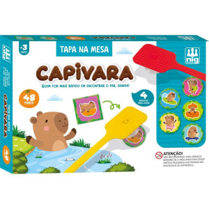 Jogo Diverso Tapa Na Mesa Capivara 48pares