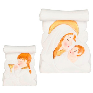 Enfeite De Resina Religiosa 9x8x2 Cm Unidade