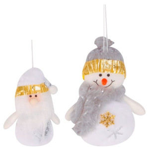 Família Snow Boneco Decorativo 15 Cm Unidade