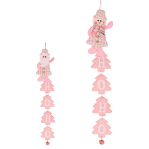 Família Wish Cordão Com Palavra Ho Ho Ho 57 Cm Unidade