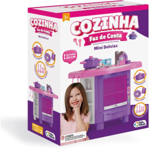 Brincando De Casinha Cozinha Faz De Conta Mini Deli