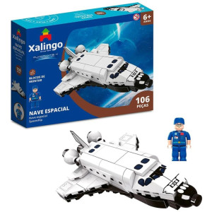 Brinquedo Para Montar Quadrante X Nave Espaci.106pcs