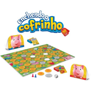 Jogo De Tabuleiro Enchendo O Cofrinho-123421-78212