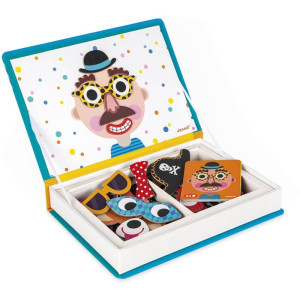 Livro Magnetico Infantil Crazy Faces Meninos 82 Pecas-123407-58572
