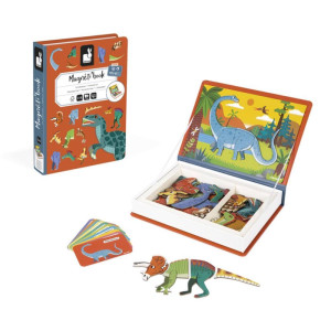 Livro Magnetico Infantil Misture E Combine Dinossauros