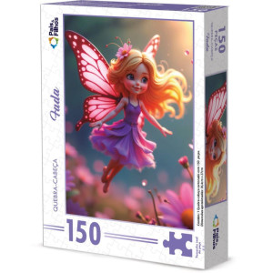Quebra-cabeca Cartonado Fada 150 Pecas-123427-77147