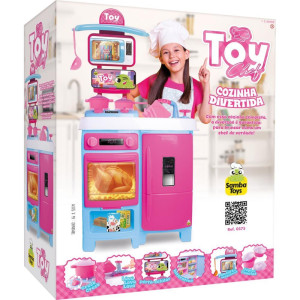 Brincando De Casinha Cozinha Divertida Toy Chef-123254-14476