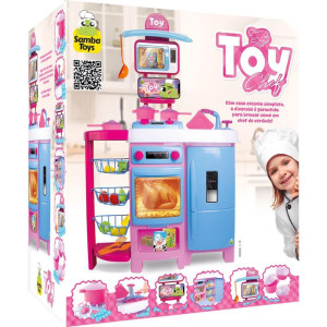 Brincando De Casinha Mega Cozinha Toy Chef-123253-59166