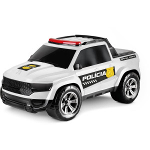 Carrinho Policia Pick-up Alien