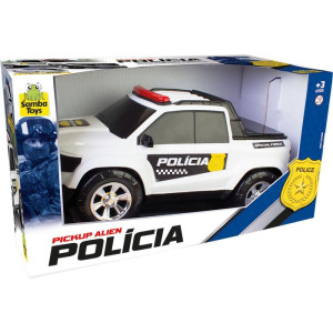 Carrinho Policia Pick-up Alien-123241-59983